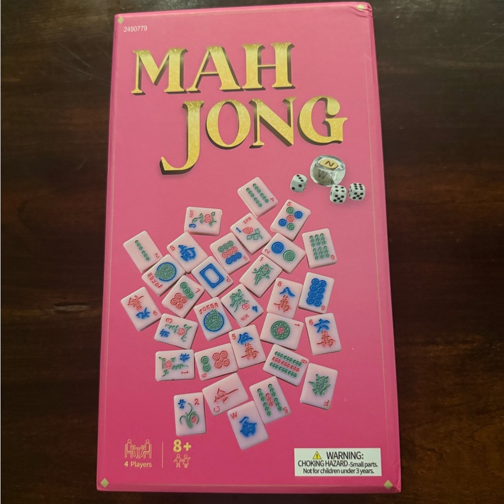 New American Pink Mahjong Game Set